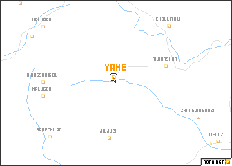 map of Yahe