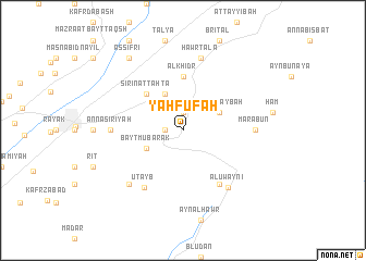 map of Yaḩfūfah