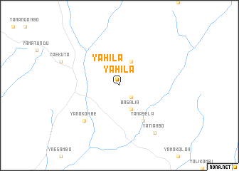 map of Yahila