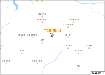 map of Yahisuli