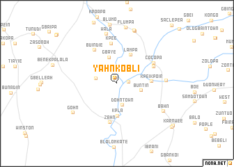 map of Yahn Kobli