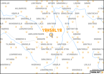 map of Ya-hsa-lya