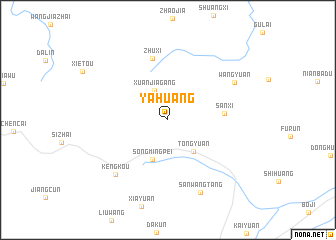 map of Yahuang