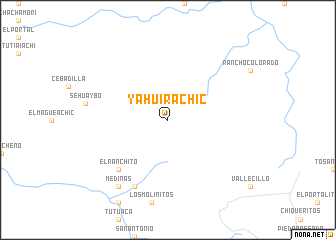 map of Yahuirachic