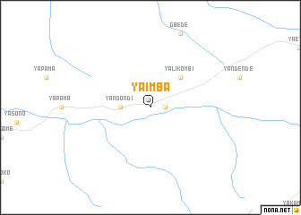 map of Yaimba