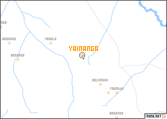 map of Yainanga