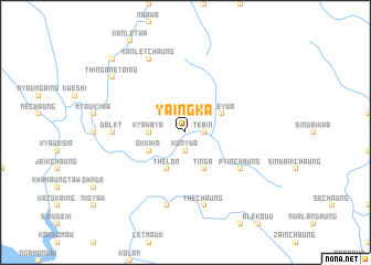 map of Yaingka