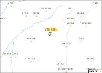 map of Yaisav
