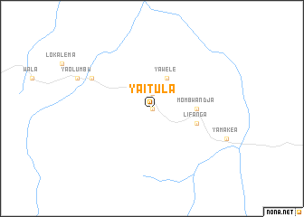 map of Yaitula