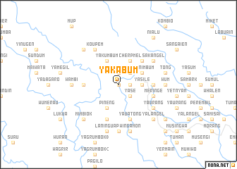 map of Yakabum