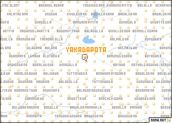 map of Yakadapota