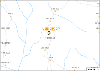 map of Yakaisa