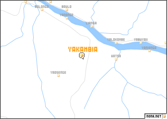 map of Yakambia