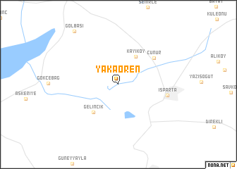 map of Yakaören