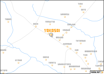 map of Yakasai