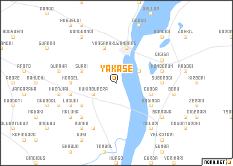 map of Yakase