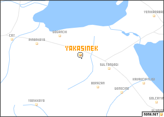 map of Yakasinek