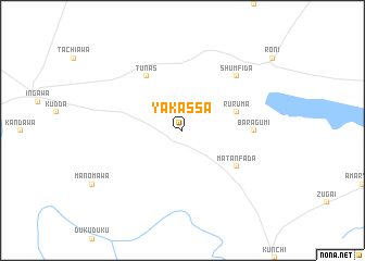 map of Yakassa