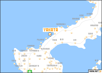 map of Yakata