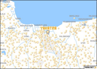 map of Yakatra