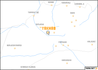 map of Yakhāb