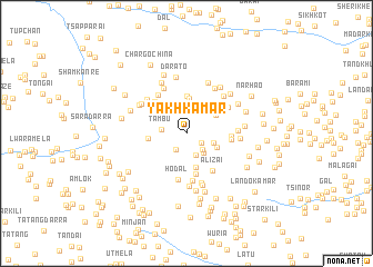 map of Yakh Kamar