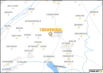 map of Yakhshiaul
