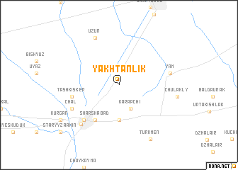 map of Yakhtanlik