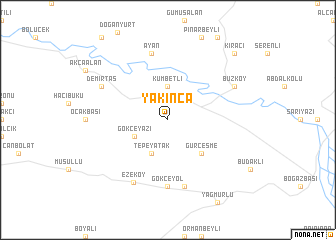 map of Yakınca