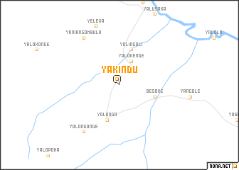 map of Yakindu