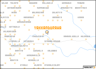 map of Yakkandurawa