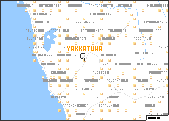 map of Yakkatuwa