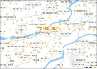 map of Yakkūwāla