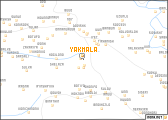 map of Yakmāla