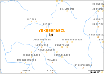 map of Yakobe Ndezu