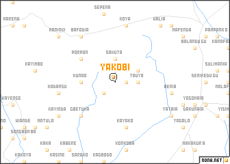 map of Yakobi