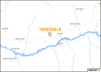 map of Yakongolo