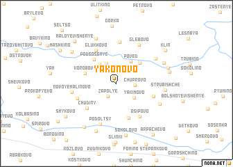 map of Yakonovo