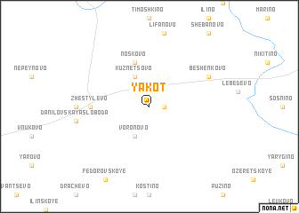 map of Yakot\