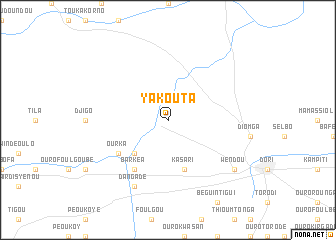 map of Yakouta