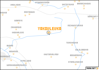 map of Yakovlevka