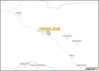 map of Yakovlevo