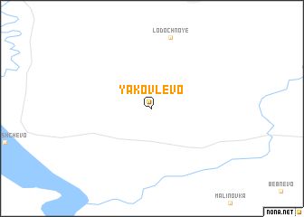 map of Yakovlevo
