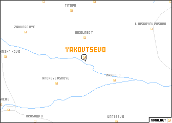 map of Yakovtsevo