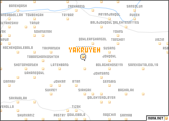 map of Yak Rūyeh