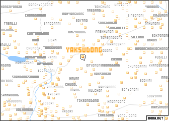 map of Yaksu-dong
