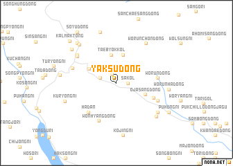 map of Yaksu-dong