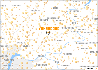 map of Yaksu-dong