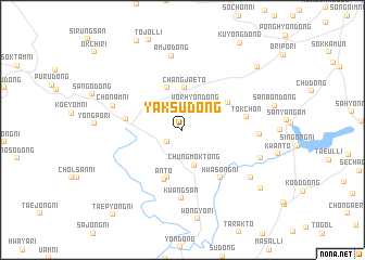 map of Yaksu-dong