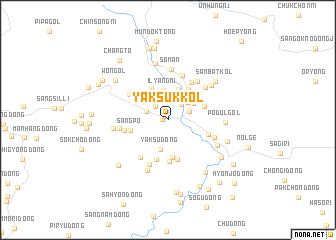 map of Yaksuk-kol